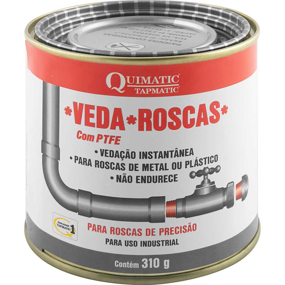 Veda roscas líquido PTFE 310 g QUIMATIC TAPMATIC TAPMATIC